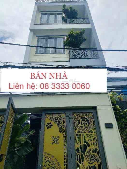 BÁN NHÀ  TRƯỜNG CHINH - P.15 - TÂN BÌNH - 68M2 - 5TẦNG BTCT - HXH