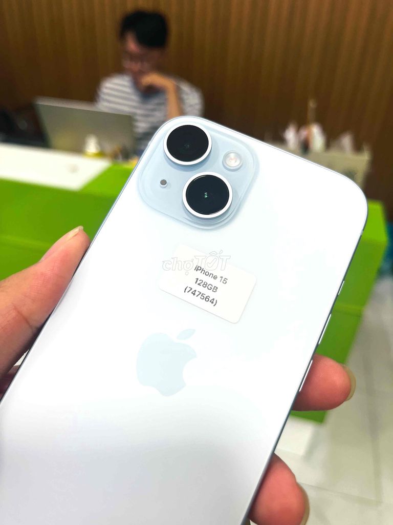Apple iPhone 15 128GB Xanh dương Đã sử dụng. Mua bán Điện thoại tại Quận Ngô Quyền Hải Phòng được đăng bởi lê thanh thuỷ hình 1