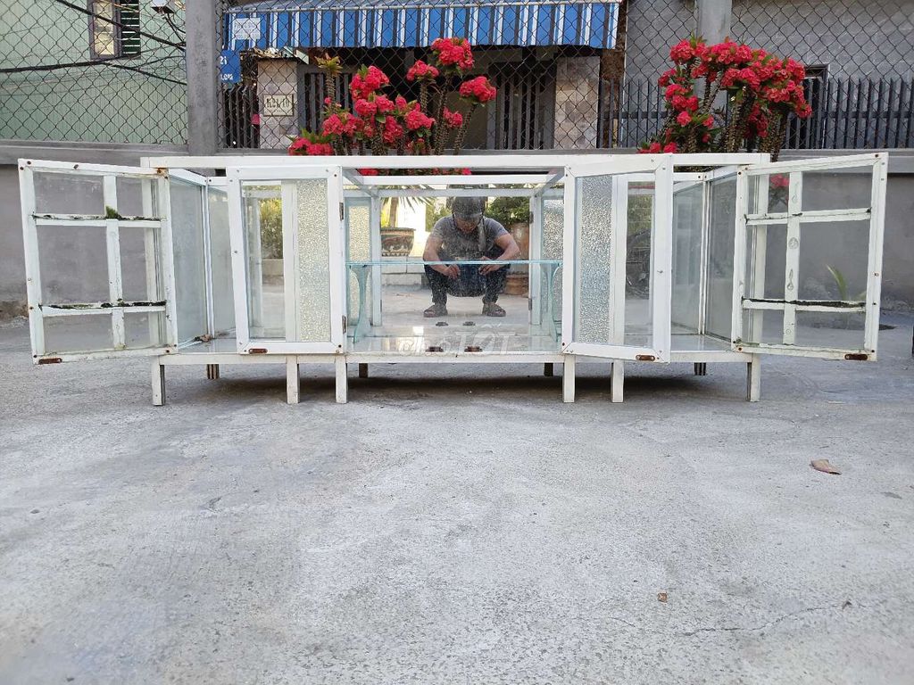 Tủ hồ cá Nhôm Kính Trắng 1m5x41x60cm. Mua bán Phụ kiện, Thức ăn, Dịch vụ tại Quận Thanh Khê Đà Nẵng được đăng bởi Anh Duy Lê hình 1