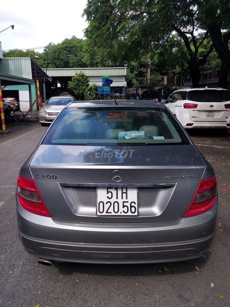 Mercedes-Benz C200 Xám 2008, 87975 km. Mua bán Ô tô tại Quận Tân Phú Tp Hồ Chí Minh được đăng bởi Tùng hình 4