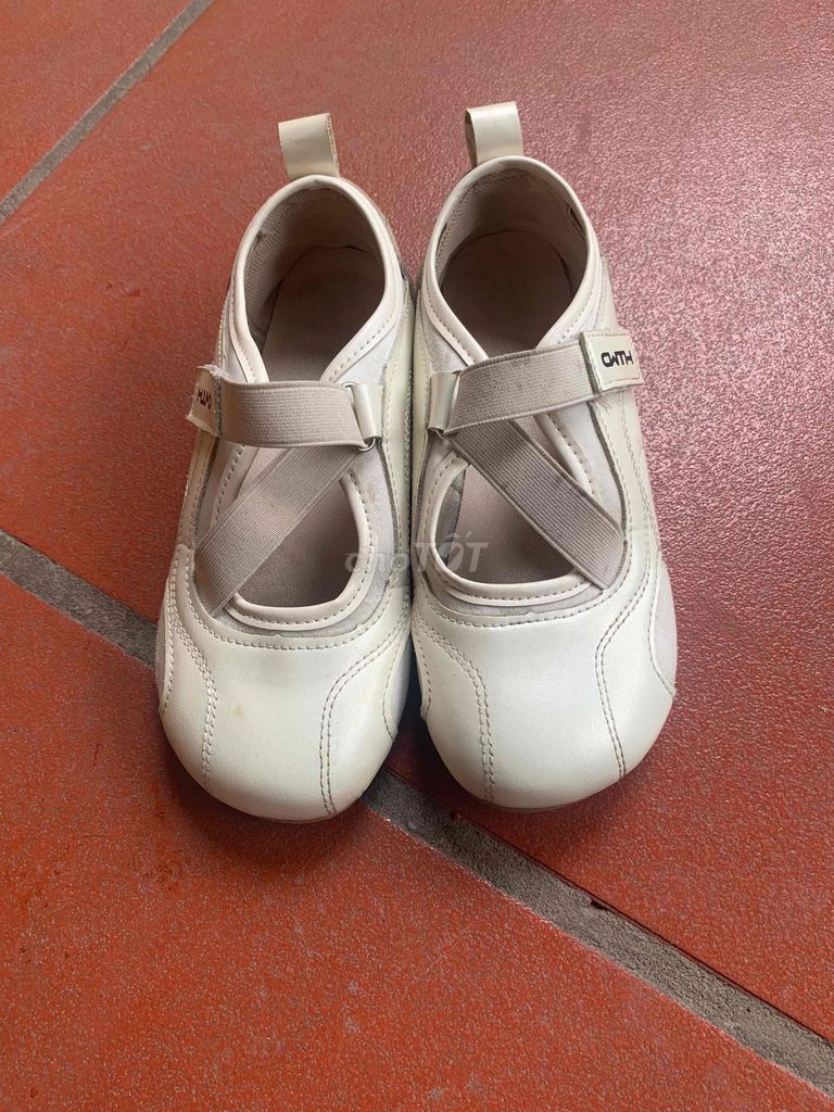 Giày bệt nữ size 37 màu Kem. Mua bán Giày dép tại Huyện Đông Anh Hà Nội được đăng bởi shop linh tinh hình 1