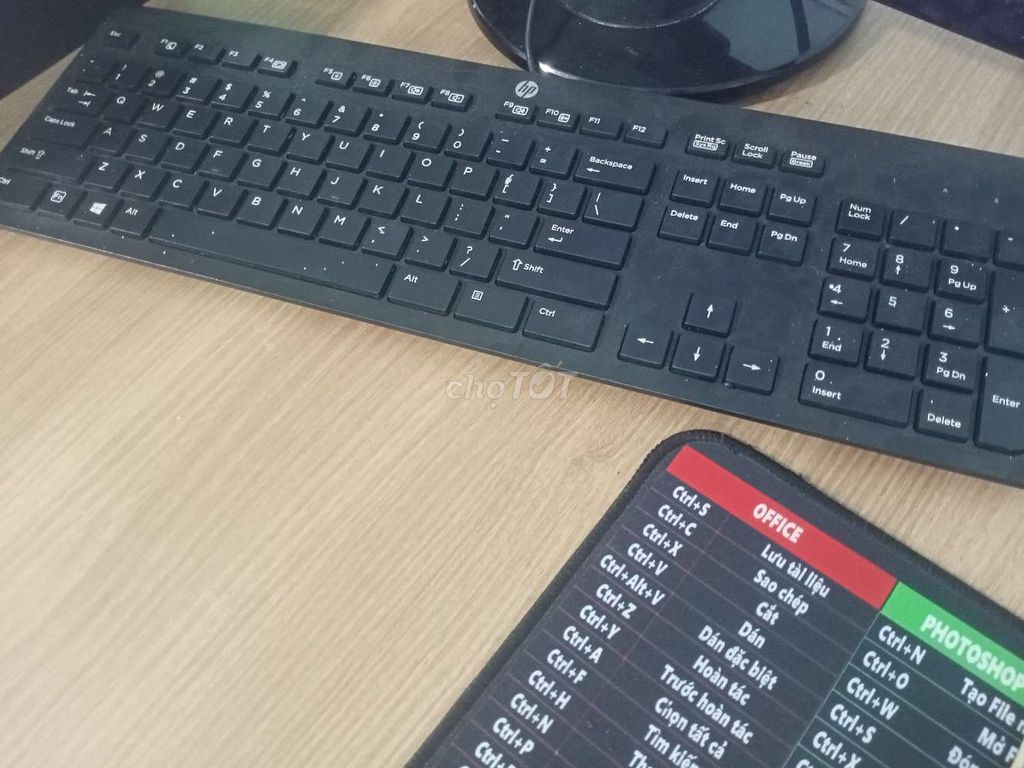 Bàn phím và chuột HP Đen. Mua bán Phụ kiện (Màn hình, Chuột...) tại Huyện Củ Chi Tp Hồ Chí Minh được đăng bởi Kien hình 1