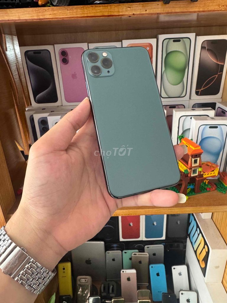 Apple iPhone 11 Pro Max 64GB Xanh lá 97%. Mua bán Điện thoại tại Thành phố Vũng Tàu Bà Rịa - Vũng Tàu được đăng bởi BINHHYK  hình 1