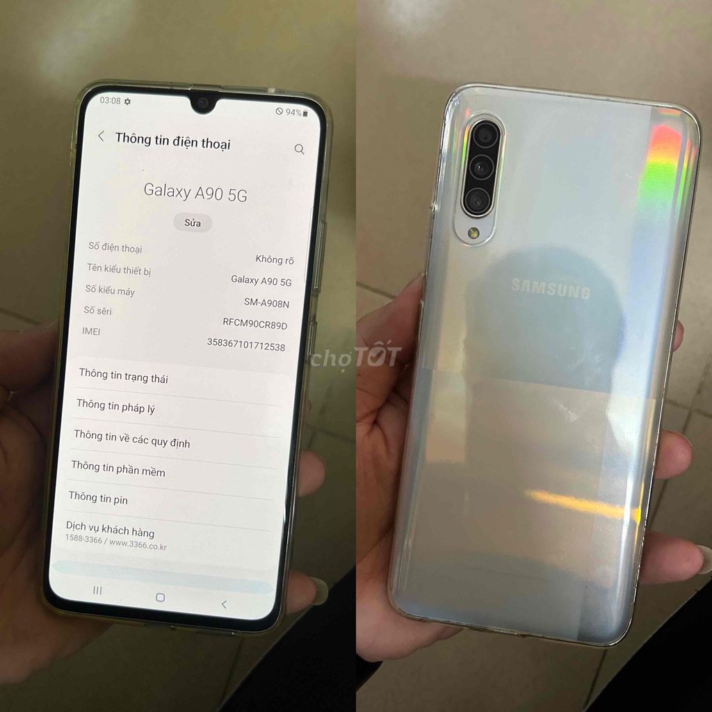 Samsung Galaxy A90 5G. Mua bán Máy tính bảng tại Quận Đống Đa Hà Nội được đăng bởi Gia Tran hình 1