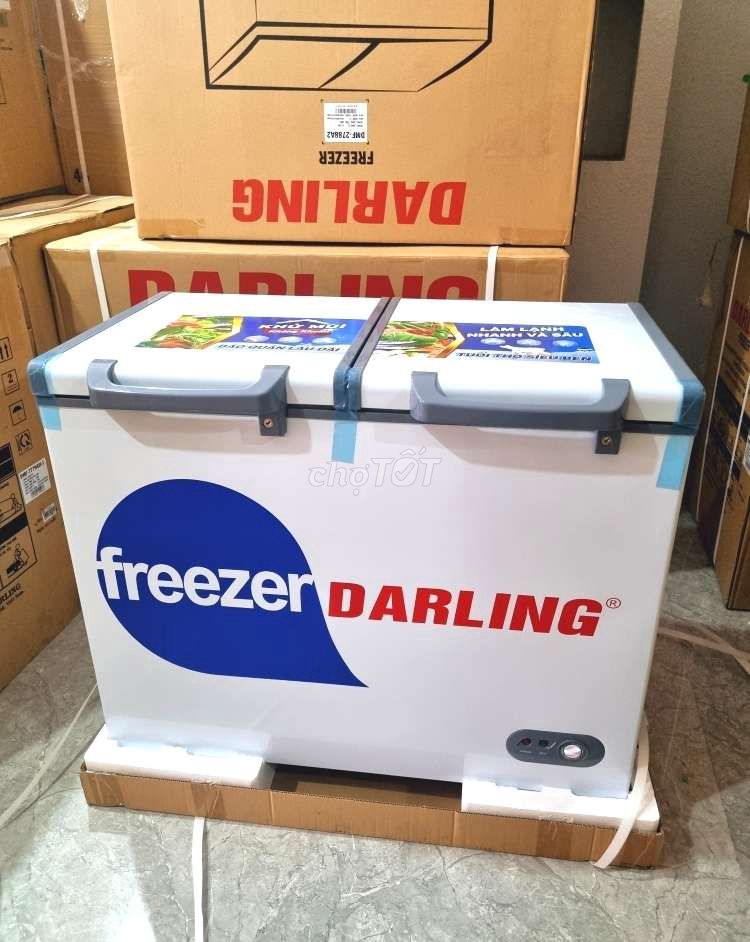 Sale💥Tủ đông Darling 250L mới 100% giá siêu rẻ