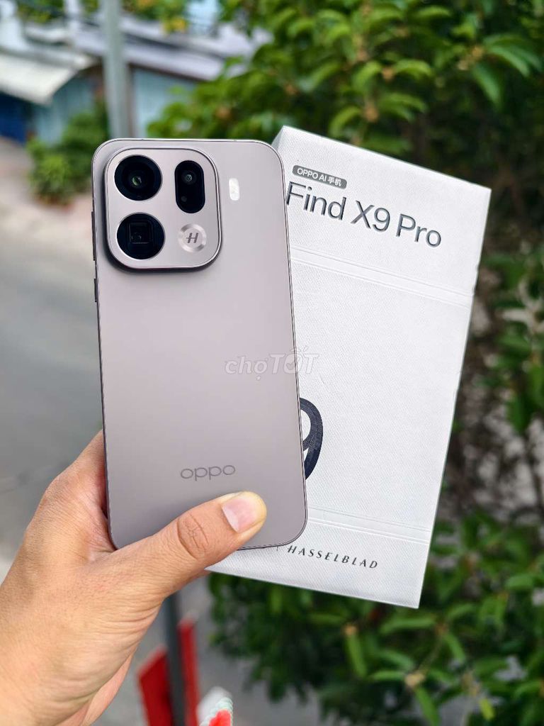 Oppo Find X9 Pro 16/512GB Xám titan Fullbox. Mua bán Điện thoại tại Quận 6 Tp Hồ Chí Minh được đăng bởi Điện thoại chất mỗi ngày hình 1