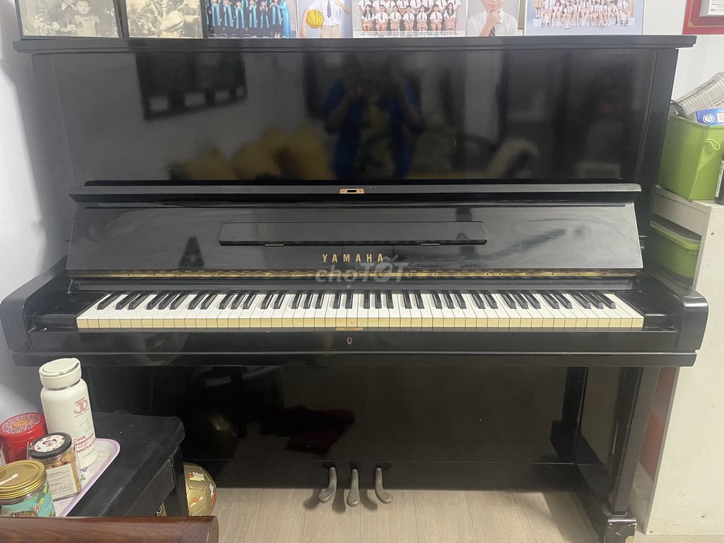 Piano cơ Yamaha U3 Nhật Bản Đen. Mua bán Nhạc cụ tại Quận Đống Đa Hà Nội được đăng bởi Chi Tran hình 1
