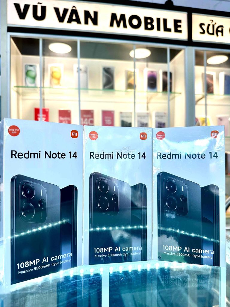 Xiaomi Redmi Note 14 256GB. Mua bán Điện thoại tại Quận Cái Răng Cần Thơ được đăng bởi Vũ Vân Mobile Cần Thơ hình 1