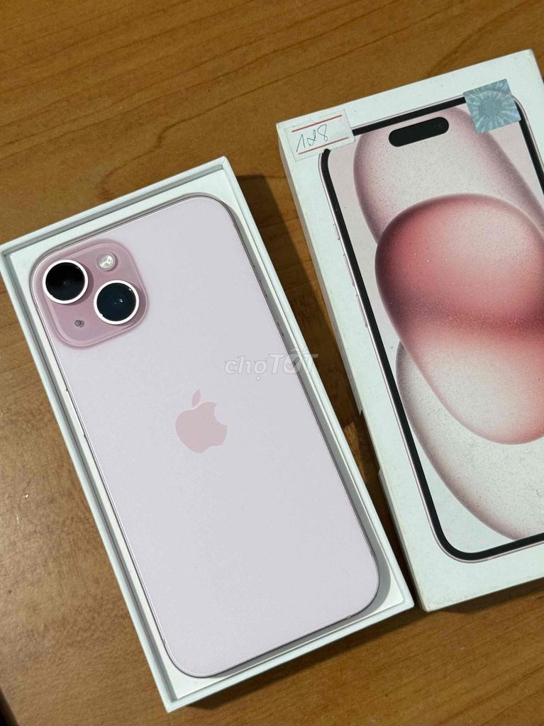 iPhone 15 VN 128GB Hồng. Mua bán Điện thoại tại Thành phố Thuận An Bình Dương được đăng bởi Thanh Tai hình 1