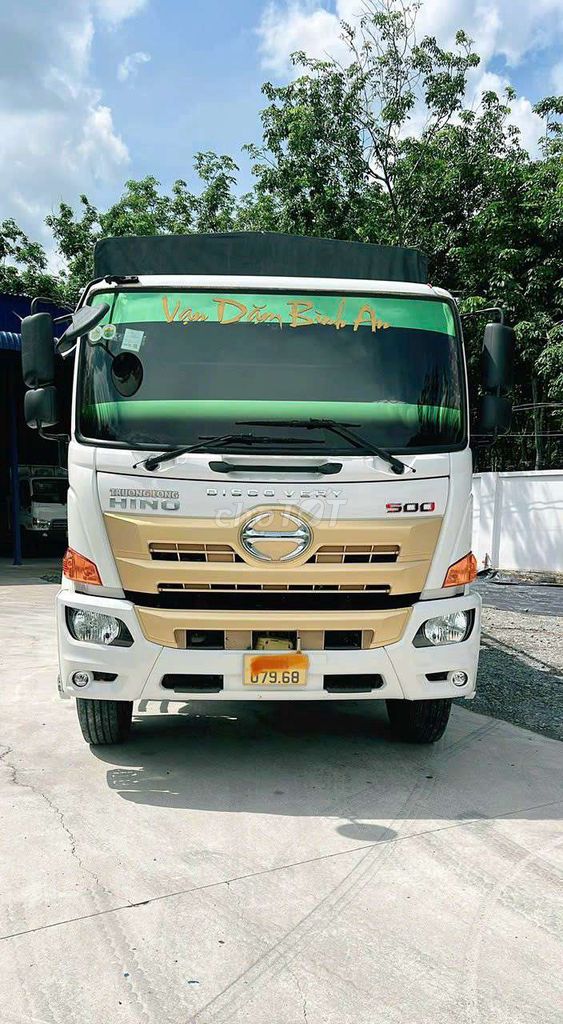 Hino fl 2021 tải 14t7 thùng bạt 9m4