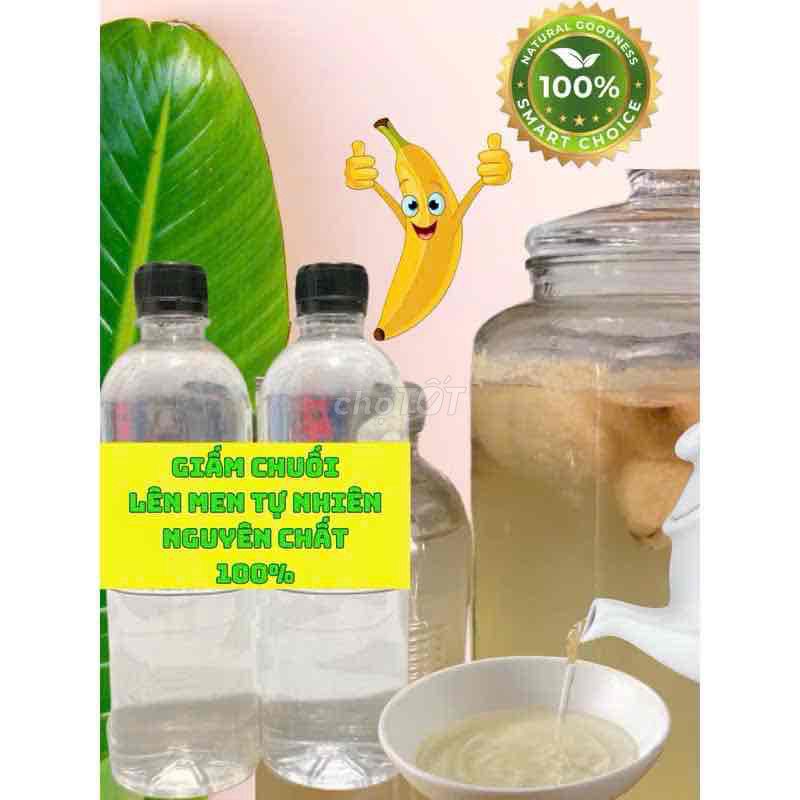 Giấm chuối nhà làm 1lít. Mua bán Đồ ăn, thực phẩm và các loại khác tại Quận 12 Tp Hồ Chí Minh được đăng bởi Ngô Hằng hình 1