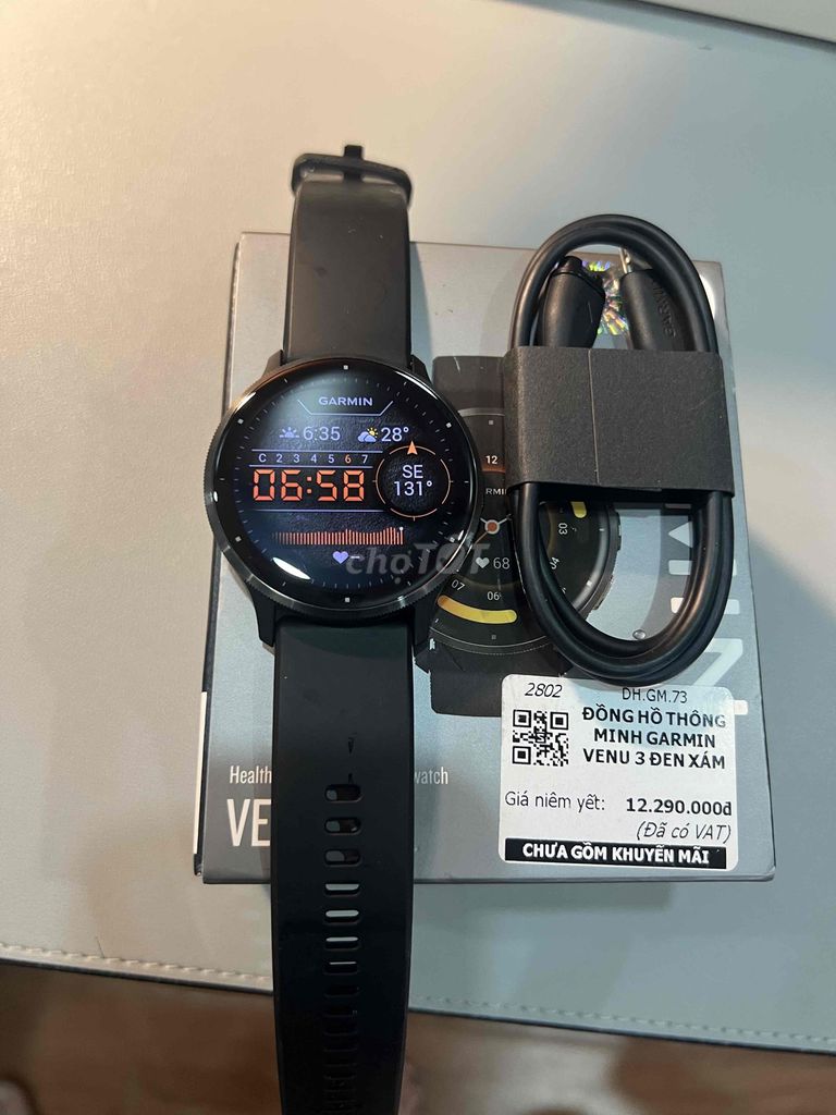 Đồng hồ Garmin Venu 3 mới mua 1 tháng chính hãng