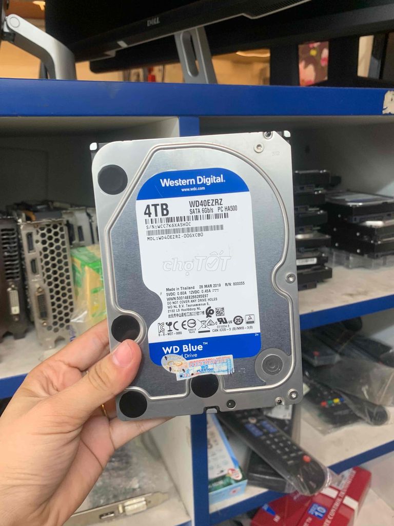 Ổ CỨNG HDD 4TB HÃNH WD SỨC KHOẺ 100% BH 1-1