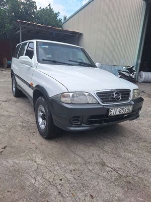Musso 7 chổ máy dầu 1 cầu 2002 (4 máy) - 200000 km. Mua bán Ô tô tại Huyện Củ Chi Tp Hồ Chí Minh được đăng bởi đặng hùng mạnh lên hình 1
