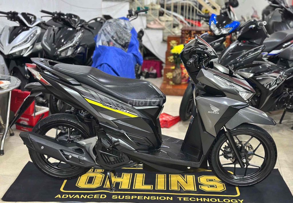 Honda Vario 125 2018 Xám Đen Sport.Mẫu cũ bso hot