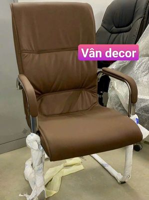 Ghế da giâm đốc chân quỳ C.. Mua bán Bàn ghế tại Thành phố Thủ Đức Tp Hồ Chí Minh được đăng bởi Vân Decor hình 1
