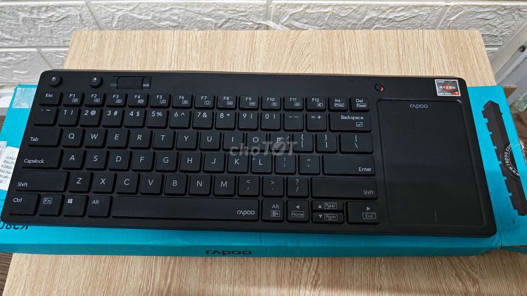 Bàn phím không dây Rapoo K2800 Đen. Mua bán Phụ kiện (Màn hình, Chuột...) tại Quận Bình Tân Tp Hồ Chí Minh được đăng bởi Vintage  hình 1