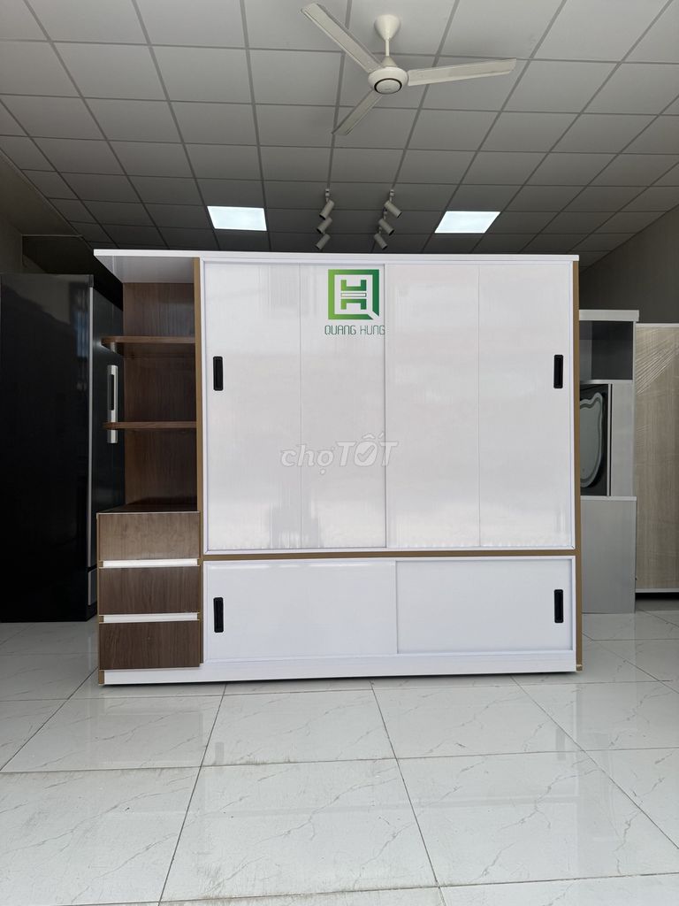Tủ quần áo Nhựa Đài Loan Cửa lùa Chống nước. Mua bán Tủ, kệ gia đình tại Thành phố Thủ Đức Tp Hồ Chí Minh được đăng bởi Nội Thất Quang Hùng hình 1