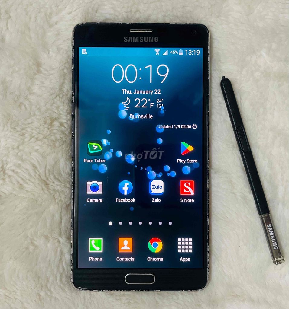Galaxy Note 4 Đen. Mua bán Điện thoại tại Quận Phú Nhuận Tp Hồ Chí Minh được đăng bởi Minh hình 1