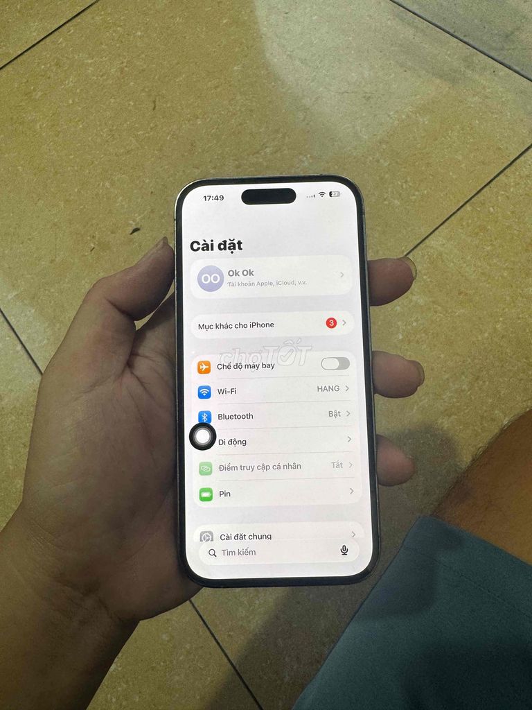 Apple iPhone 14 Pro 128GB Vàng Đã dùng. Mua bán Điện thoại tại Huyện Hóc Môn Tp Hồ Chí Minh được đăng bởi Dung hình 1