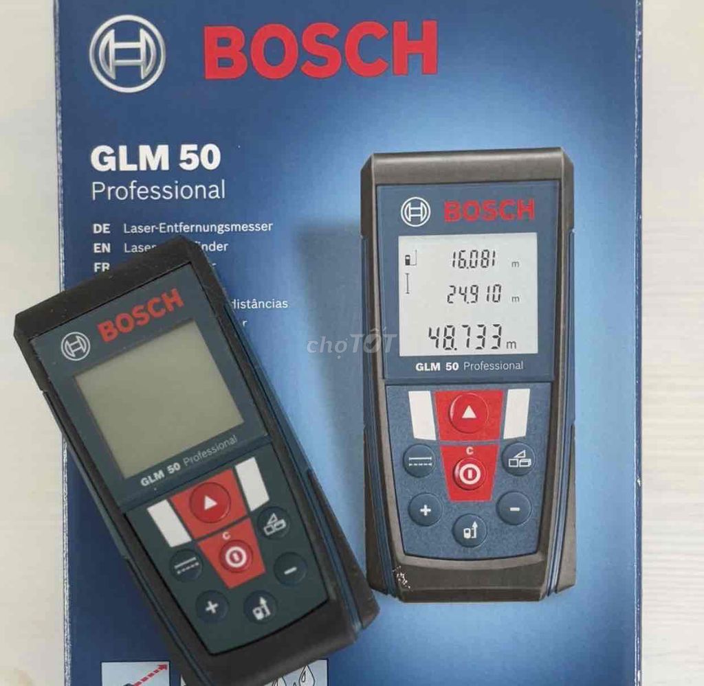 Máy đo khoảng cách Bosch GLM 50 Professional. Mua bán Đồ chuyên dụng, Giống nuôi trồng tại Thành phố Thủ Đức Tp Hồ Chí Minh được đăng bởi DENKI DENSHI JP hình 1