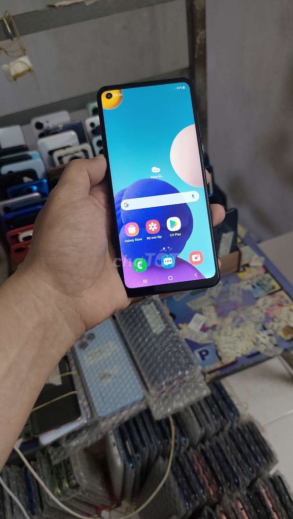 Samsung A21s, pin 5000, 2sim, 6.5inch. Mua bán Điện thoại tại Quận Gò Vấp Tp Hồ Chí Minh được đăng bởi A LONG   nhận thanh toán THẺ TÍN DỤNG hình 1