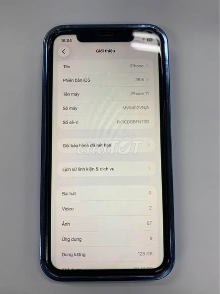 Apple iPhone 11 128GB Đen 69%. Mua bán Điện thoại tại Thành phố Thuận An Bình Dương được đăng bởi Hội Đồ Điện Tử hình 1