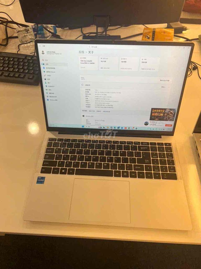 Acer Aspire 5 i5-13420H 16GB/1TB 16 inch Bạc. Mua bán Laptop tại Quận 10 Tp Hồ Chí Minh được đăng bởi Mobi Smart hình 1