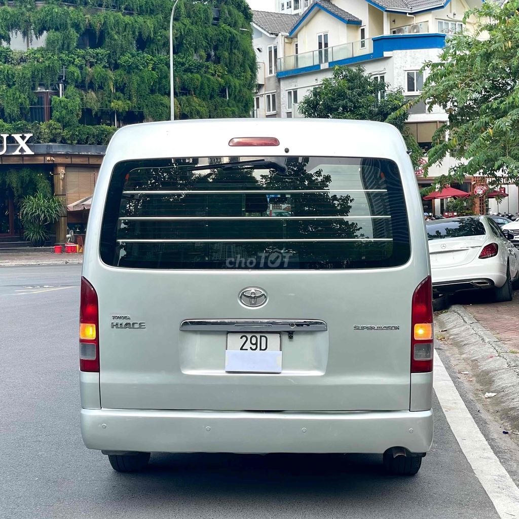 Toyota Hiace 2008 tải van 5 chỗ Super Wagon 2.7. Mua bán Ô tô tại Quận Cầu Giấy Hà Nội được đăng bởi Tô Văn Tiến hình 3