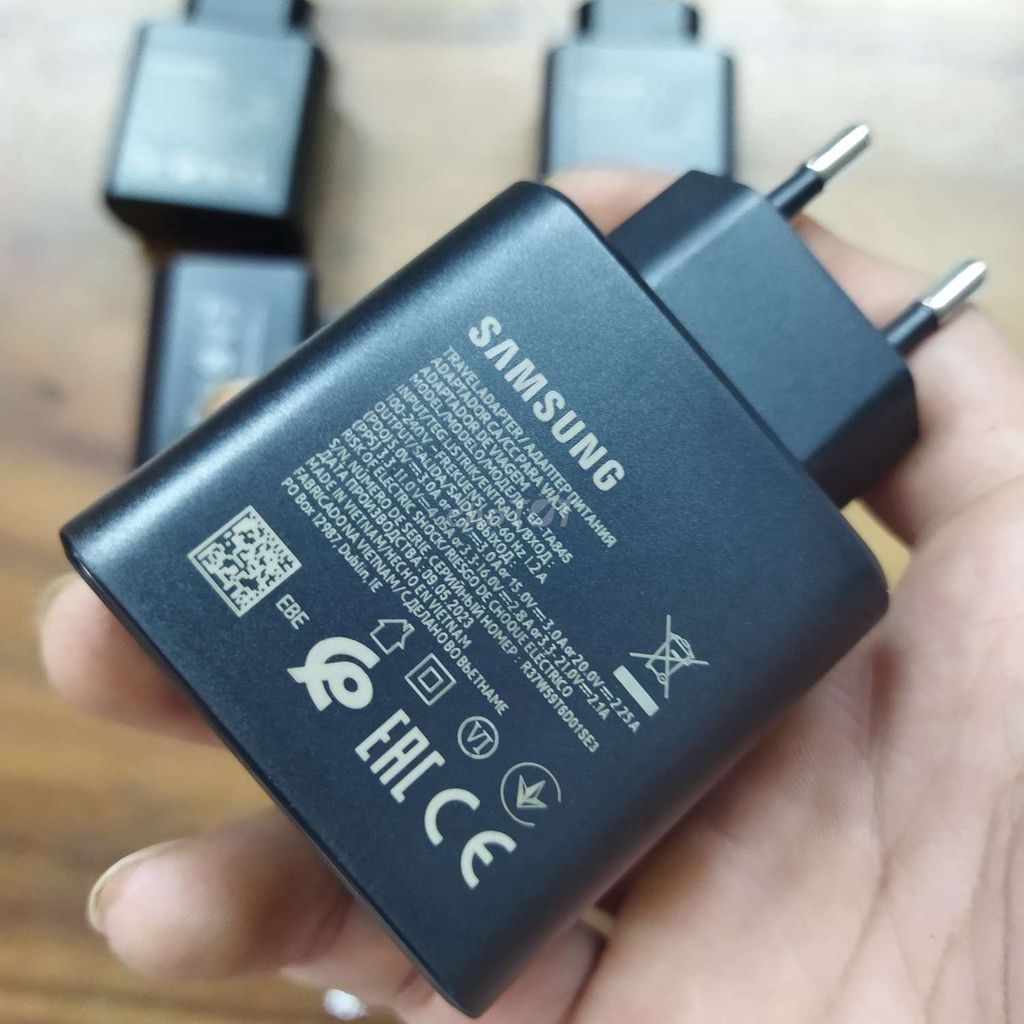 Bộ sạc Samsung 45w super charge 2.0 new chính hãng