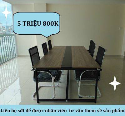BÀN CHÂN U & 6 GHẾ VĂN PHÒNG ĐÓNG 2 NGÀY NEW. Mua bán Đồ dùng văn phòng tại Quận Bình Tân Tp Hồ Chí Minh được đăng bởi Minh Thư Nội Thất Đình Bắc