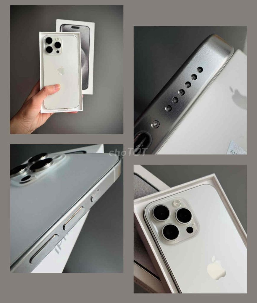 iPhone 15 Pro Max 256GB Trắng New FULLBOX 09/2025. Mua bán Điện thoại tại Quận Thanh Xuân Hà Nội được đăng bởi Nguyễn Huy Dũng hình 1