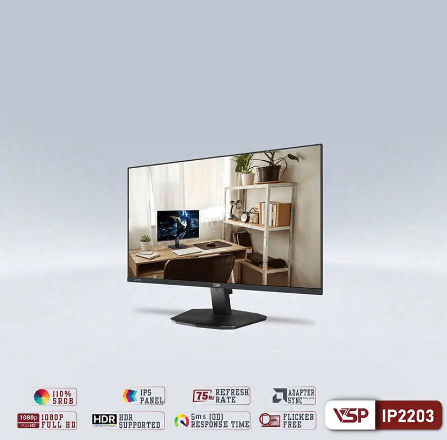 Màn hình VSP IP2203 (21.5 INCH/FHD/IPS/75HZ/5MS)