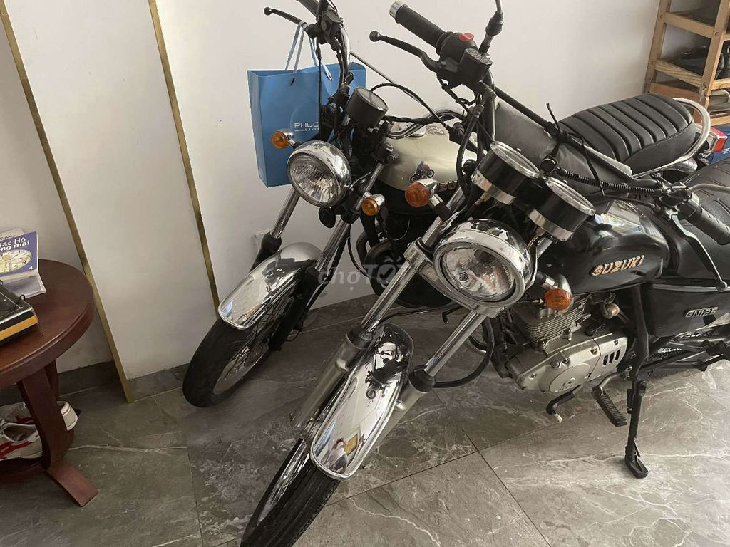 Suzuki GN125 Đen Cổ điển. Mua bán Xe máy tại Huyện Bình Chánh Tp Hồ Chí Minh được đăng bởi Minhhoang hình 3