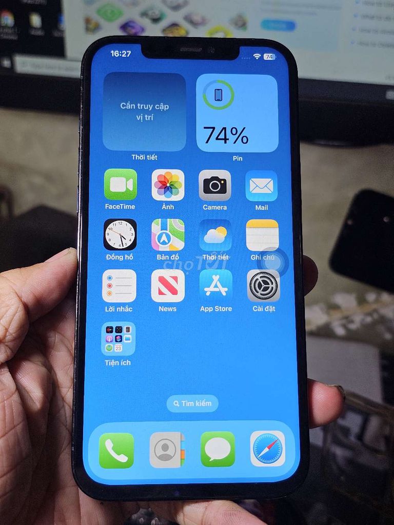 iPhone 12 Pro Max 128GB lướt web treo game . Mua bán Điện thoại tại Quận 8 Tp Hồ Chí Minh được đăng bởi Thiên Hòa mobile  hình 1