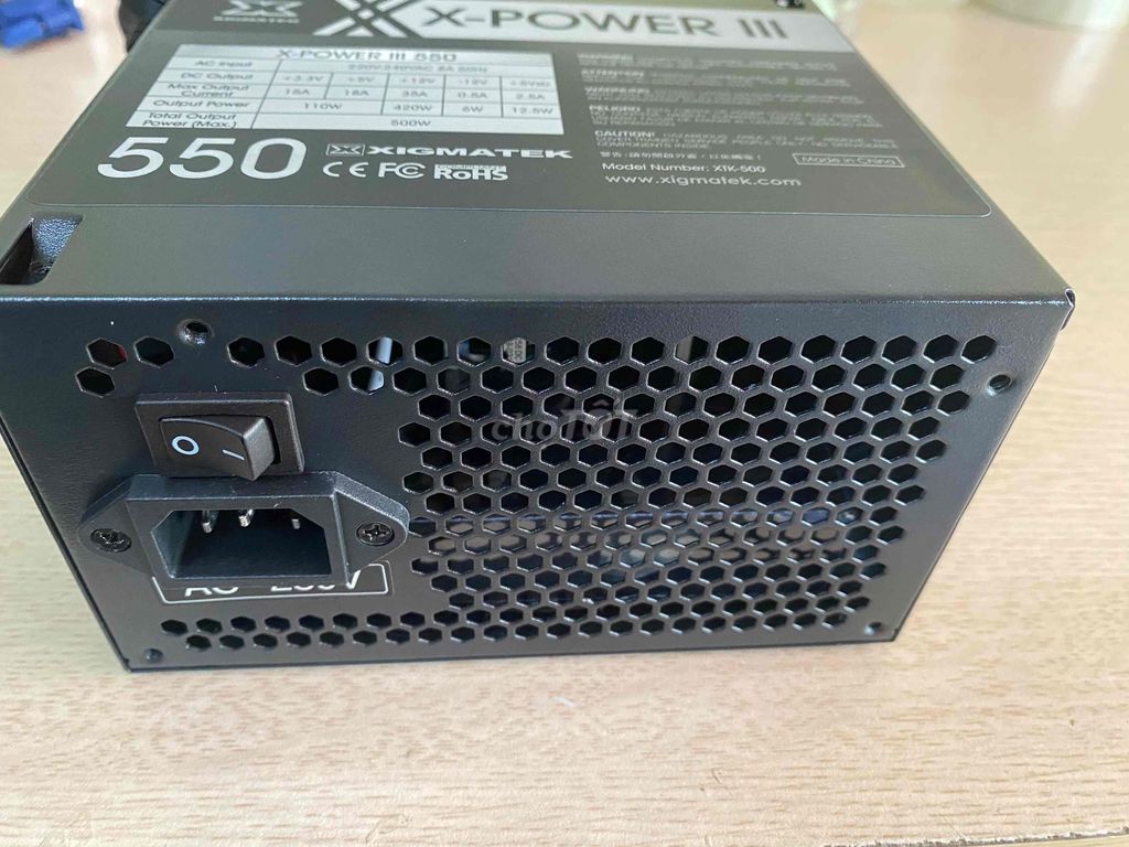nguồn máy tính 500W. Mua bán Linh kiện (RAM, Card...) tại Quận Hoàng Mai Hà Nội được đăng bởi Trần Xuân Cần hình 1