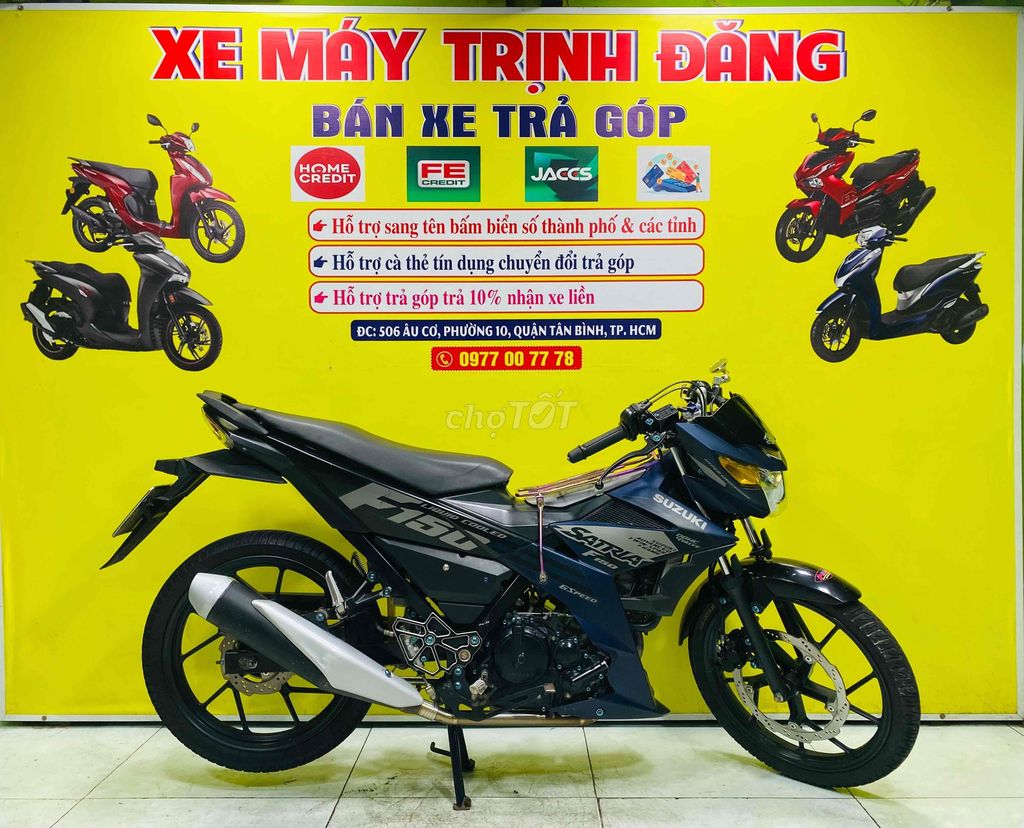 Suzuki Satria F150 hỗ trợ góp trả 30% nhận cavet. Mua bán Xe máy tại Quận Tân Bình Tp Hồ Chí Minh được đăng bởi XE MÁY TRỊNH ĐĂNG hình 2