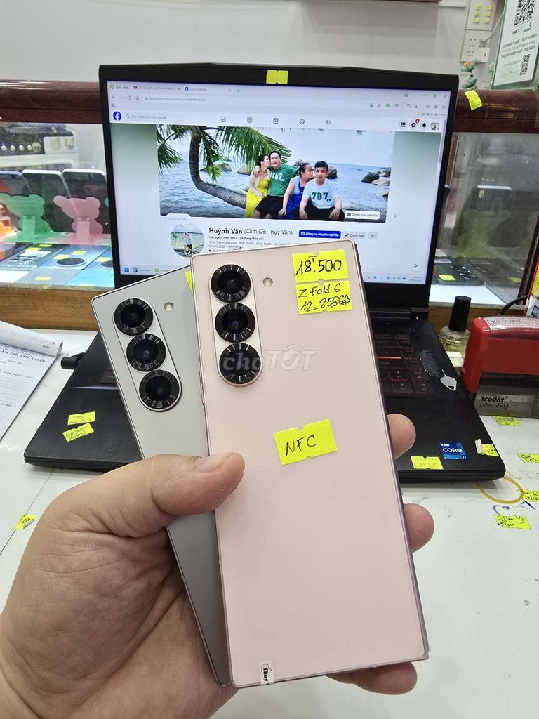Samsung Z Fold 6 - 256GB. Mua bán Điện thoại tại Thành phố Long Xuyên An Giang được đăng bởi Facebook Cầm Đồ Thúy Vân hình 1