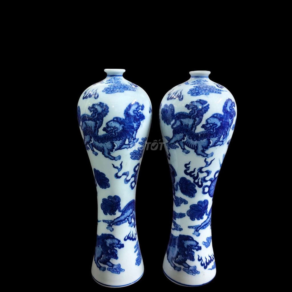 Bình hút lộc Gốm sứ Thất Lân 32cm. Mua bán Đồ sưu tầm, đồ cổ tại Quận Hà Đông Hà Nội được đăng bởi Nguyễn Hoàng Trung  hình 1