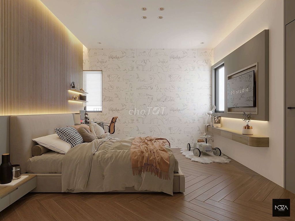🛑 BÁN BIỆT THỰ 3 TẦNG ĐƯỜNG: TRẦN HỮU DUẪN - 4 phòng ngủ - 4wc