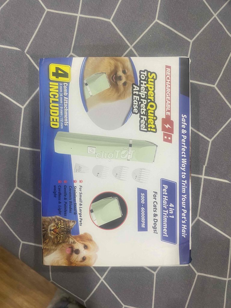 Máy tỉa lông thú cưng không dây. Mua bán Phụ kiện, Thức ăn, Dịch vụ tại Quận Hai Bà Trưng Hà Nội được đăng bởi Ha Ha hình 1