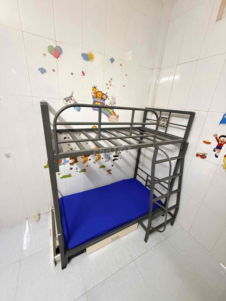 Giường tầng Sắt Xám Trẻ em ***. Mua bán Giường, chăn ga gối nệm tại Thị xã Hương Thủy Thừa Thiên Huế được đăng bởi trần thông hình 1