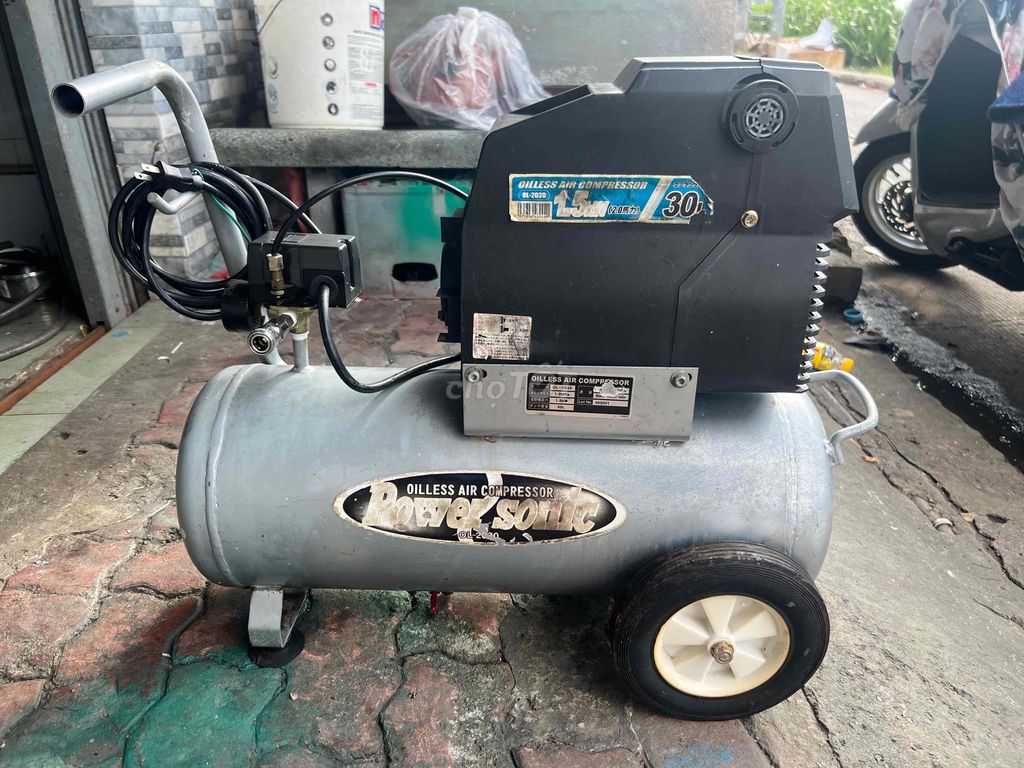 Máy nén khí Power Sonic 2hp 30 lít. Mua bán Đồ chuyên dụng, Giống nuôi trồng tại Quận 8 Tp Hồ Chí Minh được đăng bởi Trần Hoàng Vũ hình 1