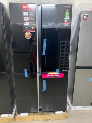 Tủ lạnh Sharp Inverter 639 lít SJ-FXP640VG-BK