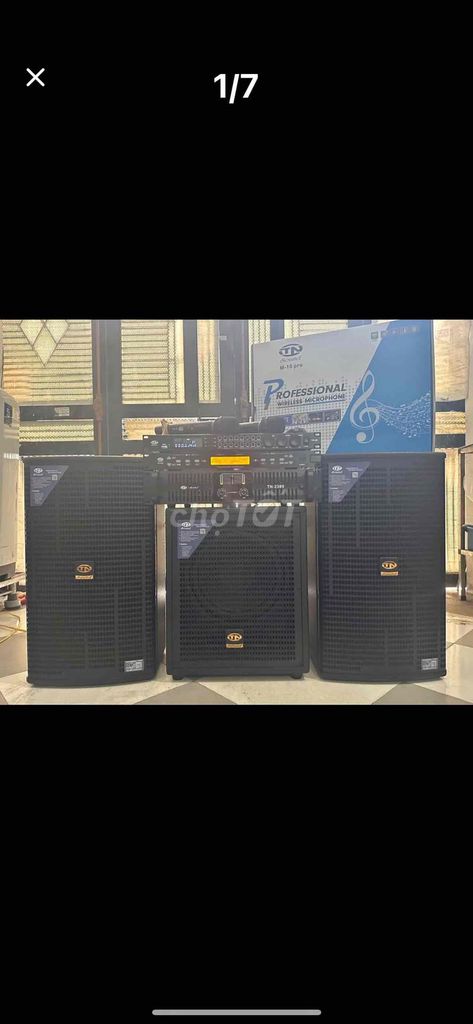 Dàn âm thanh karaoke Sound Đen. Mua bán Tivi, Âm thanh tại Quận Liên Chiểu Đà Nẵng được đăng bởi Hoàng Phú hình 1