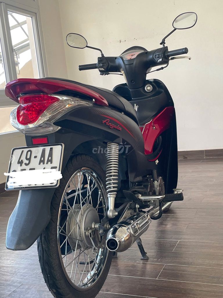 SYM Angela 50cc Đen đỏ. Mua bán Xe máy tại Thành phố Đà Lạt Lâm Đồng được đăng bởi Nhật Vy hình 1