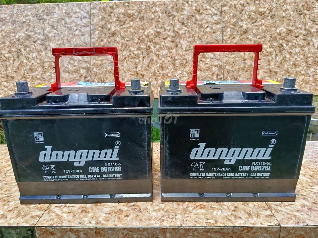 Bình Ắc Quy 12V_70Ah. Mua bán Phụ tùng xe tại Huyện Châu Phú An Giang được đăng bởi Tấn Phát hình 1