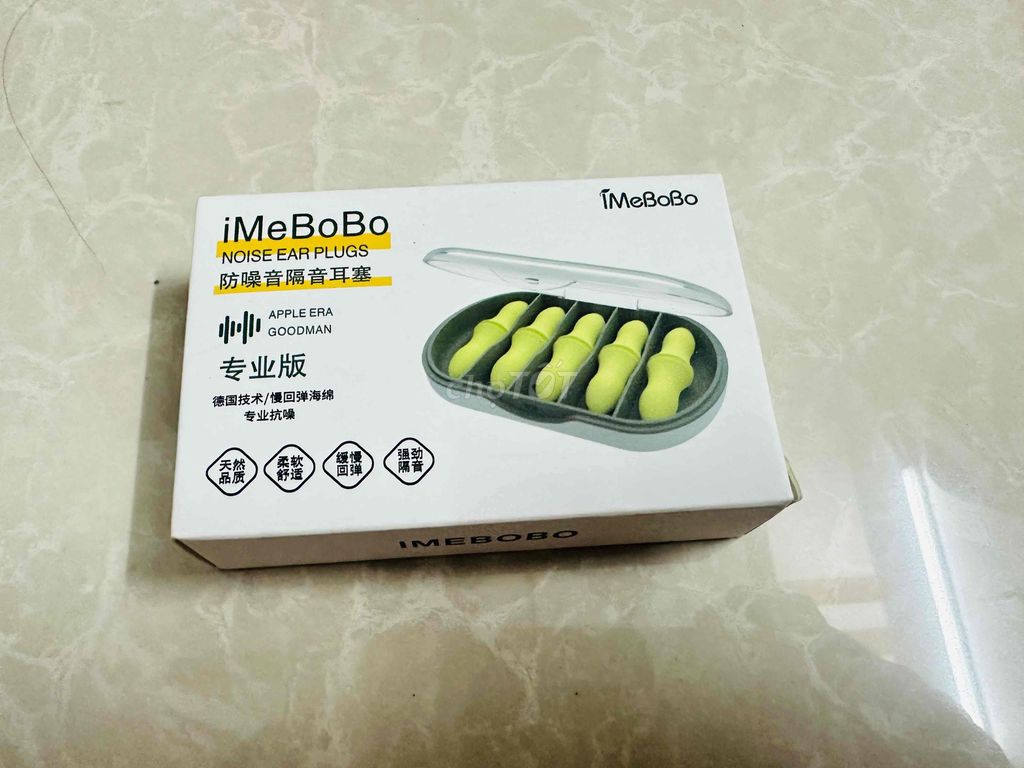 Nút bịt tai chống ồn iMeBoBo – Ngủ ngon, tập trung. Mua bán Phụ kiện thời trang khác tại Quận 12 Tp Hồ Chí Minh được đăng bởi Bạch Minh Trung hình 1