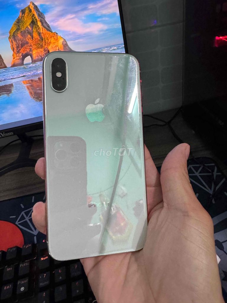 Apple iPhone X 64GB Bạc Đã sử dụng. Mua bán Điện thoại tại Quận Thanh Khê Đà Nẵng được đăng bởi FUKIE Điện thoại cũ giá rẻ đà nẵng hình 1