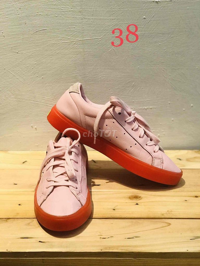 Adidas Sleek Diva Pink sz 38 mới 90%